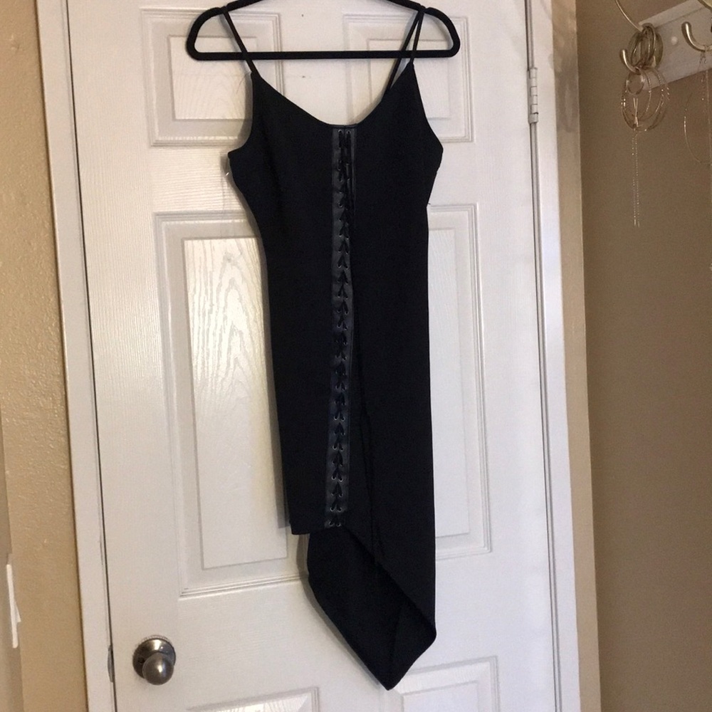 Sexy black dress